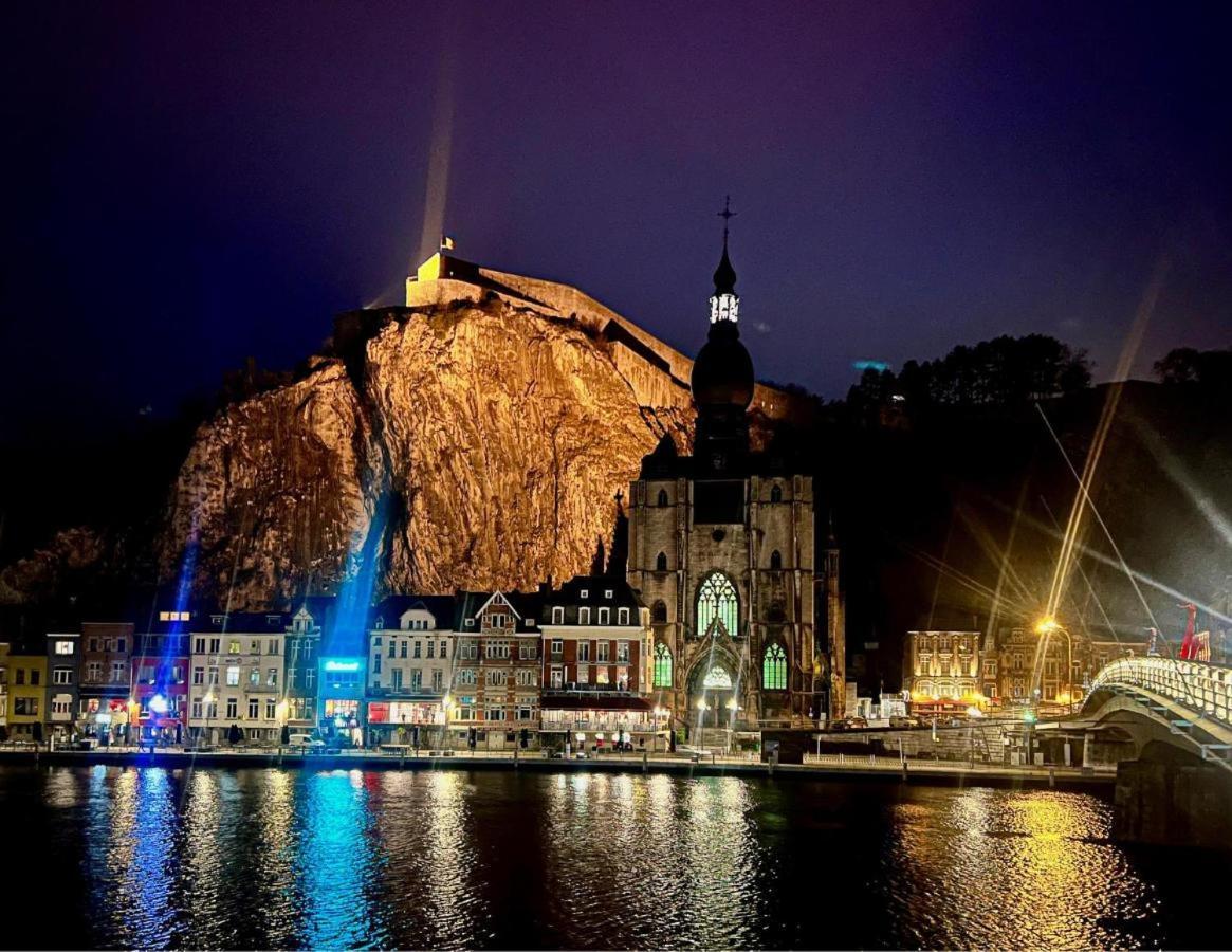Hotel Au Pied De L'Abbaye De Leffe Dinant Exterior foto